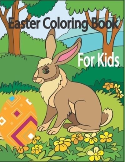 Cover for Tfatef Toura · Easter Coloring Book for Kids (Pocketbok) (2021)