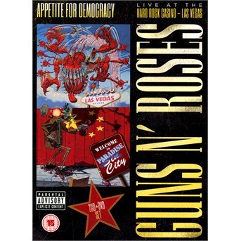 Cover for Guns N' Roses · Appetite for Democracy (CD/DVD) (2017)