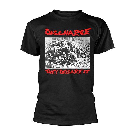 Discharge · They Declare It (T-shirt) [size XL] (2023)