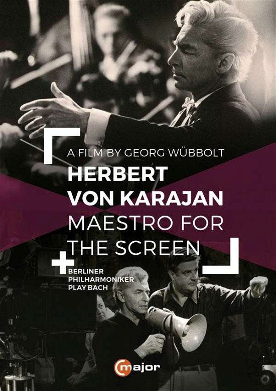 Cover for Bach,j.s. / Karajan,herbert Von · Herbert Von Karajan - Maestro for the Screen (DVD) (2016)