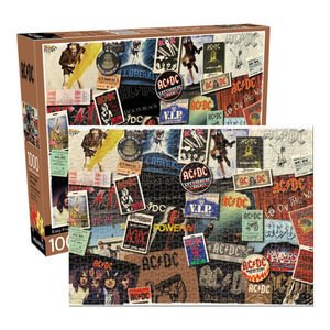 Cover for AC/DC · Ac/Dc Albums 1000 Piece Jigsaw Puzzle (Jigsaw Puzzle) (2021)
