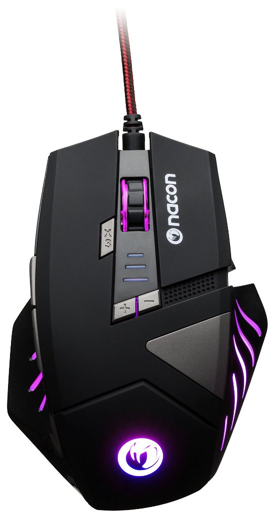 Nacon Optical Mouse Gm-300 Black (Merchandise) - Nacon Gaming - Produtos - Big Ben - 3499550331769 - 12 de fevereiro de 2019