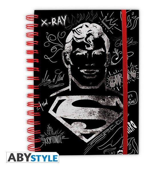 Superman Notebook - Dc Comics - Abystyle - Outro - ABYSSE UK - 3700789257769 - 5 de julho de 2019