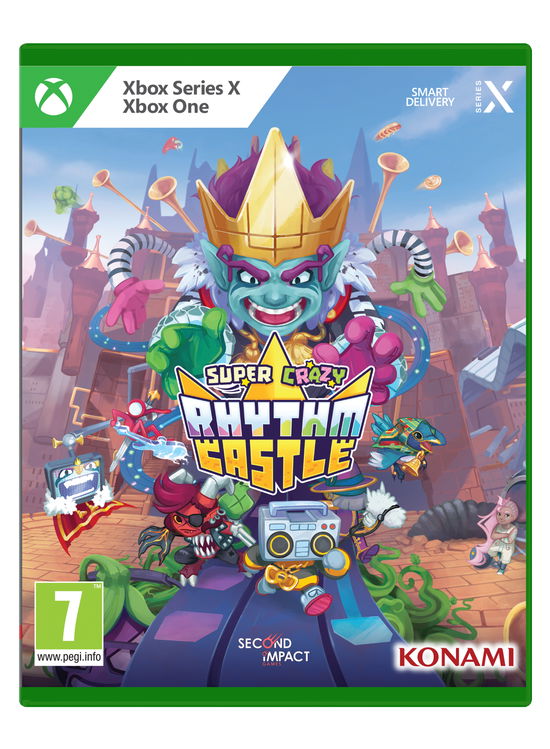 Cover for Konami · Super Crazy Rhythm Castle (XBOX)