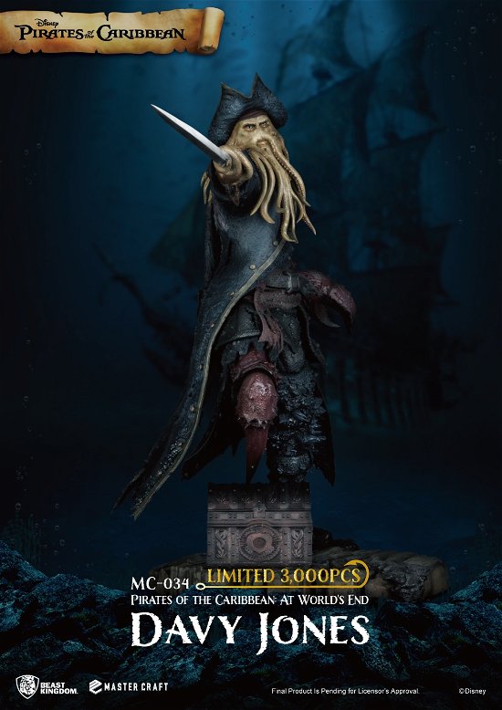 Cover for Sammel-figur · PIRATES OF THE CARIBBEAN - Master Craft - Davy Jon (Leketøy) (2019)