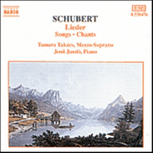 Cover for Takacs,tamara / Jando,jenö · SCHUBERT: Lieder (Songs) (CD) (1992)