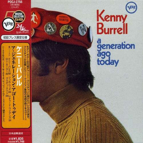 Cover for Kenny Burrell · Generation Ago Today (CD) [Limited edition] (2007)