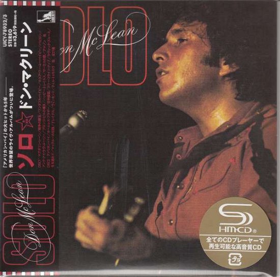 Cover for Don Mclean · Solo (CD) [Limited edition] (2019)