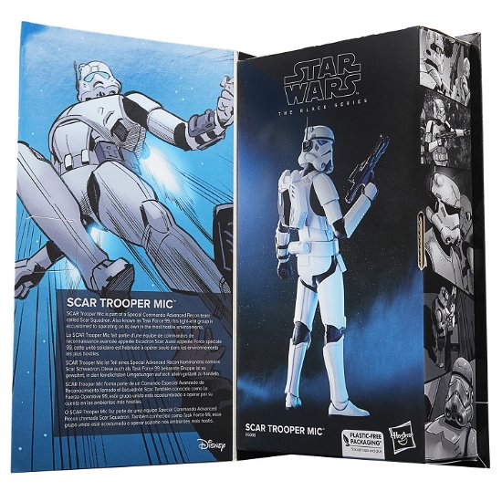 Star Wars Black Series Actionfigur Scar Trooper Mi - Star Wars - Merchandise - HASBRO - 5010996121769 - June 13, 2023