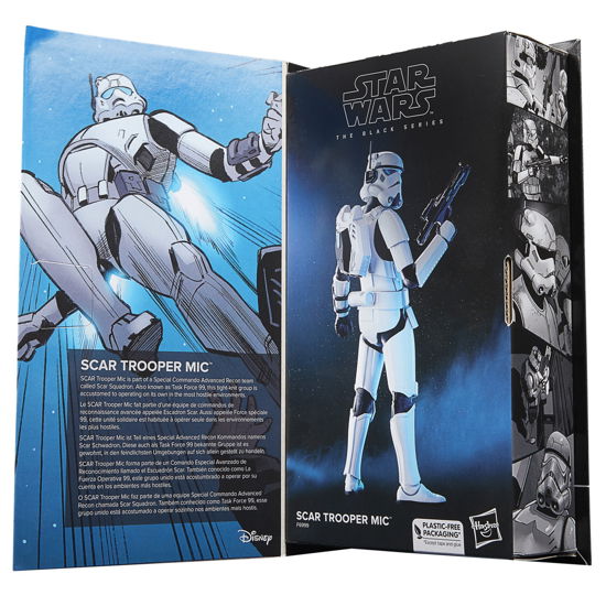 Star Wars Black Series Actionfigur Scar Trooper Mi - Star Wars - Merchandise - HASBRO - 5010996121769 - 13 juni 2023