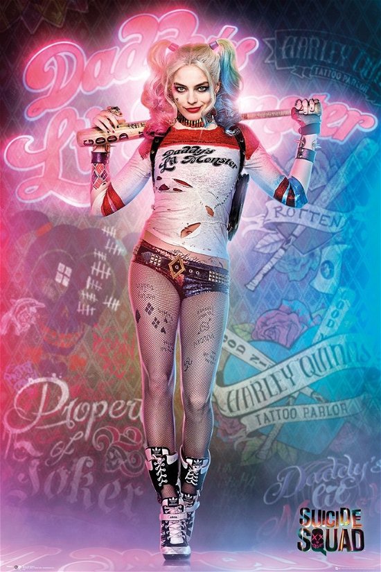 SUICIDE SQUAD - Poster 61X91 - Harley Quinn Stand - P.Derive - Fanituote - AMBROSIANA - 5028486359769 - 2020