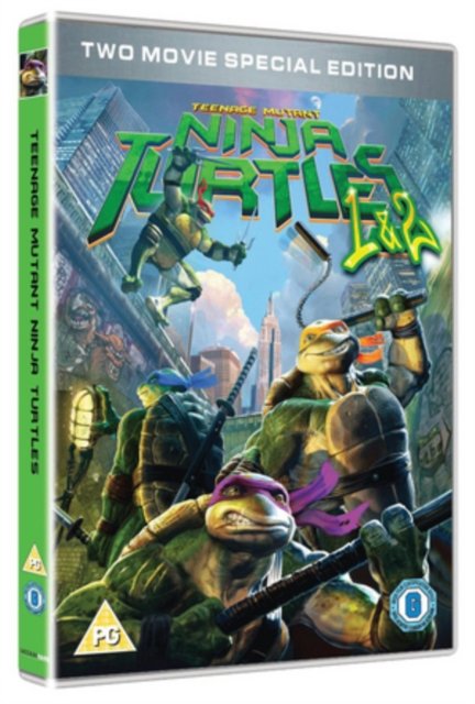 Cover for Teenage Mutant Ninja Turtles  2 · Teenage Mutant Ninja Turtles  2 Movie Collection (DVD) (2016)