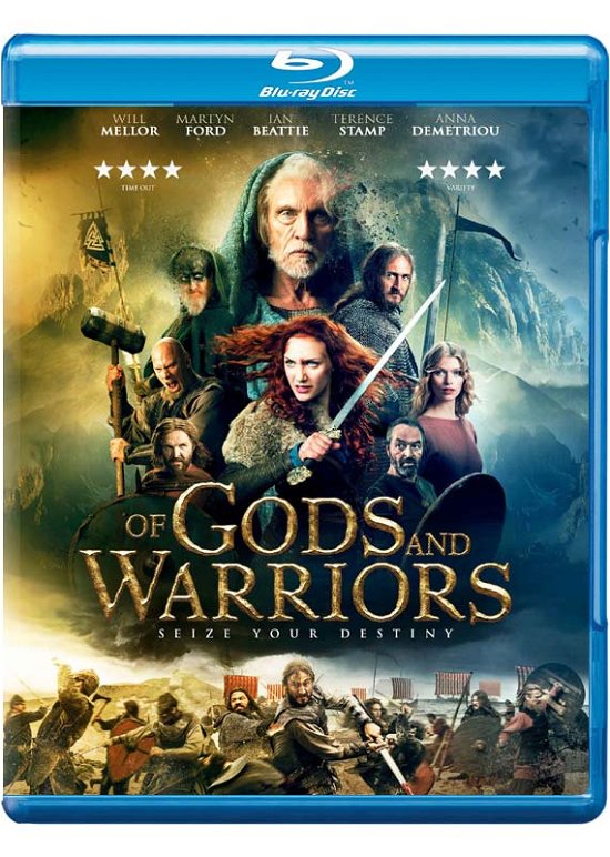 Cover for Of Gods and Warriors · Of Gods And Warriors (aka Viking Destiny) (Blu-ray) (2018)
