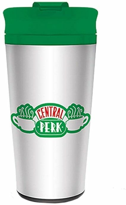 Friends - Central Perk - Metal Travel Mug 450ml - Travel Mug - Merchandise - PYRAMID INTERNATIONAL - 5050574255769 - 30. Januar 2024