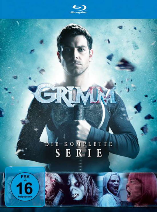 Cover for David Giuntoli,silas Weir Mitchell,bitsie... · Grimm-die Komplette Serie (Blu-ray) (2019)