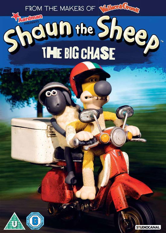 Cover for Shaun the Sheep  Big Chase · Shaun The Sheep - The Big Chase (DVD) (2018)
