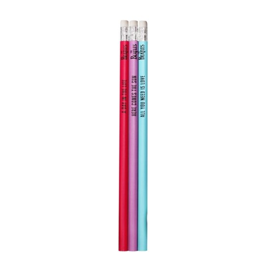 Cover for The Beatles · Pencils Set Of 3 - The Beatles (Stationery) (2023)