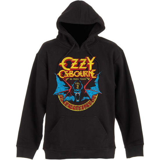 Ozzy Osbourne Unisex Pullover Hoodie: Bat Circle - Ozzy Osbourne - Merchandise -  - 5056170664769 - 