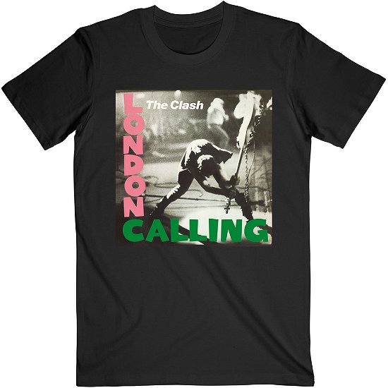 The Clash Unisex T-Shirt: London Calling - Clash - The - Marchandise -  - 5056368607769 - 28 janvier 2020