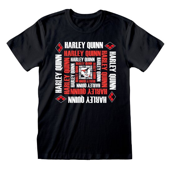 The Batman T-Shirt Square Harley Größe S - DC Comics - Merchandise -  - 5056463478769 - 13. april 2022