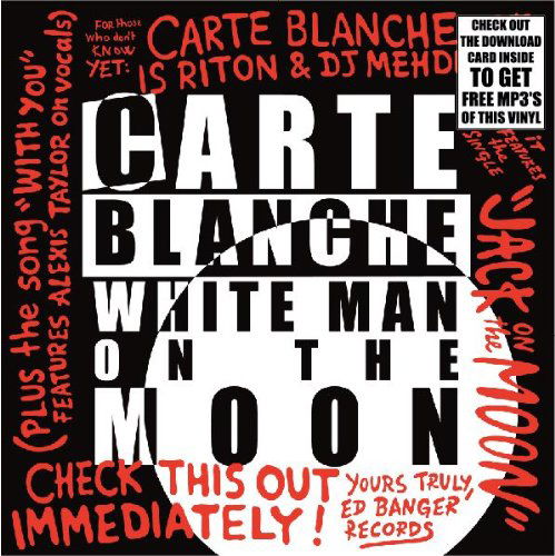 Cover for Carte Blanche · White Man On The Moon (LP) (2011)