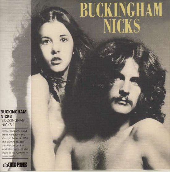 Buckingham Nicks - Buckingham Nicks - Muziek - BIG PINK - 8809270024769 - 12 januari 2017