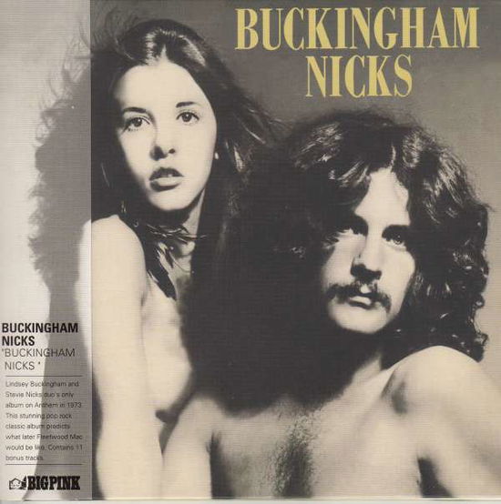 Buckingham Nicks - Buckingham Nicks - Musiikki - BIG PINK - 8809270024769 - torstai 12. tammikuuta 2017