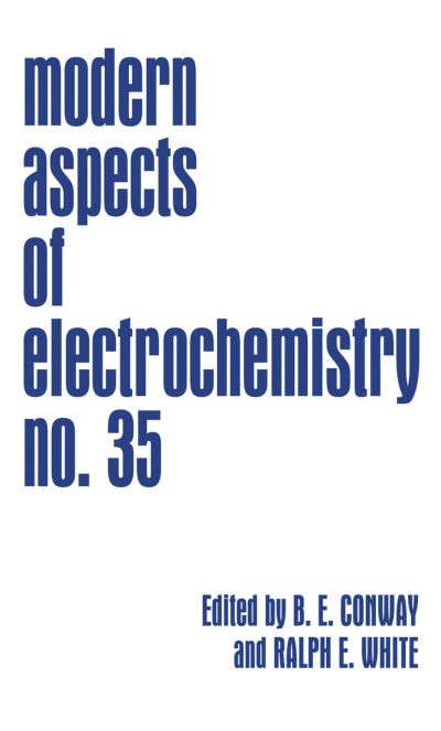 Cover for Brian E Conway · Modern Aspects of Electrochemistry - Modern Aspects of Electrochemistry (Hardcover Book) [2002 edition] (2002)