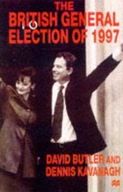 Cover for David Butler · The British General Election of 1997 (Paperback Book) (1997)
