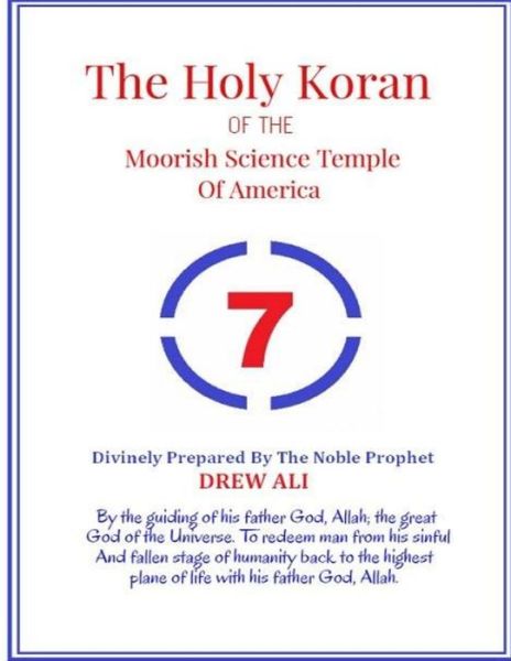 Cover for Divinely Prepared Prophet · Holy Koran of the Moorish Science Temple of America (Book) (2019)