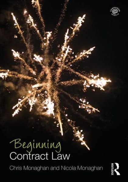 Cover for Nicola Monaghan · Beginning Contract Law - Beginning the Law (Paperback Book) (2013)