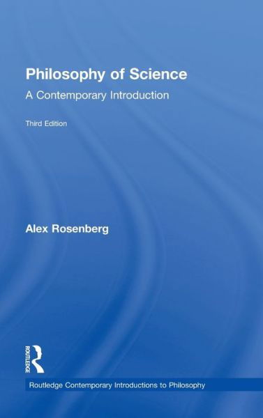 Cover for Alex Rosenberg · Philosophy of Science (Hardcover Book) (2011)