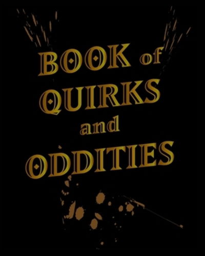 Cover for Mantablast · Book of Quirks and Oddities - Blank Sketchbook (Paperback Book) (2020)