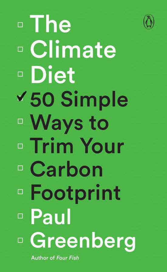 Cover for Paul Greenberg · The Climate Diet: 50 Simple Ways to Trim Your Carbon Footprint (Paperback Book) (2021)