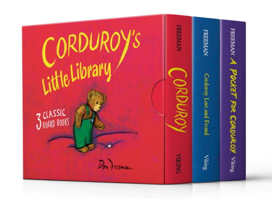 Cover for Don Freeman · Corduroy's Little Library - Corduroy (Tavlebog) (2024)