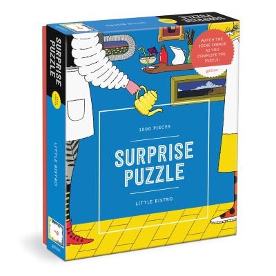 Little Bistro 1000 Piece Surprise Puzzle - Galison - Board game - Galison - 9780735377769 - February 2, 2023
