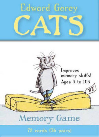 Edward Gorey's Cats Memory Game - E. Gorey - Board game - Pomegranate Communications Inc,US - 9780764962769 - February 1, 2013