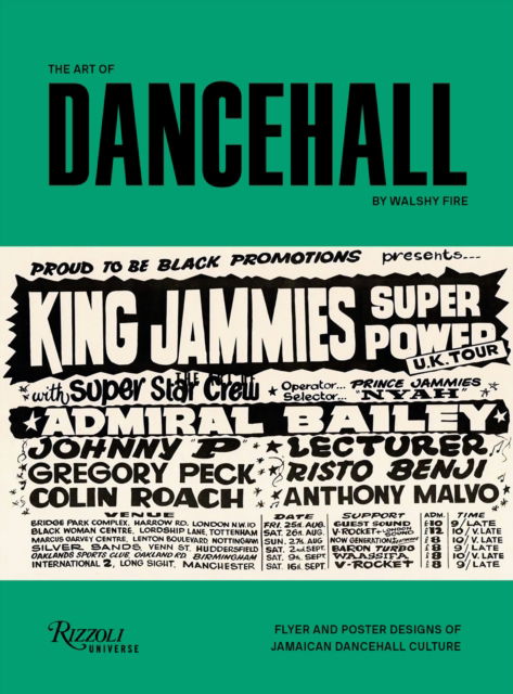 Cover for Walshy Fire · The Art of Dancehall: Posters and Flyers of Soundsystem Culture (Hardcover Book) (2025)