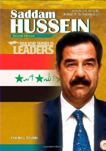 Cover for Charles J. Shields · Saddam Hussein - Major World Leaders (Hardcover Book) [Second edition] (2005)