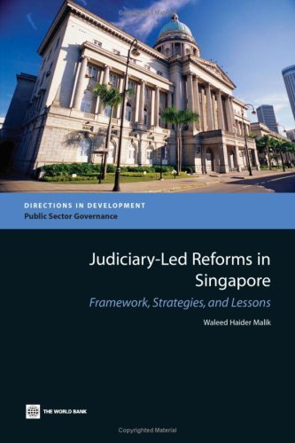 Cover for Waleed Haider Malik · Judiciary-led Reforms in Singapore: Framework, Strategies, and Lessons (Directions in Development) (Taschenbuch) (2007)