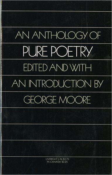 Cover for George Moore · An Anthology of Pure Poetry (Taschenbuch) (1973)