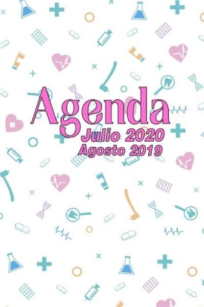 Cover for Casa Poblana Journals · Agenda Agosto 2019 - Julio 2020 (Pocketbok) (2019)