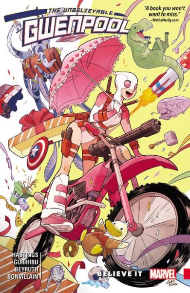 Cover for Christopher Hastings · Gwenpool, The Unbelievable Vol. 1: Believe It (Paperback Book) (2016)