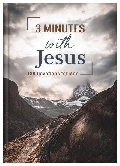 Cover for Tracy M Sumner · 3 Minutes with Jesus: 180 Devotions for Men (Hardcover Book) (2023)