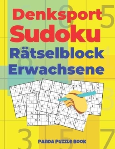 Cover for Panda Puzzle Book · Denksport Sudoku Ratselblock Erwachsene (Paperback Bog) (2019)