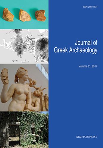 Cover for Journal of Greek Archaeology Volume 2 2017 - Journal of Greek Archaeology (Paperback Book) (2017)