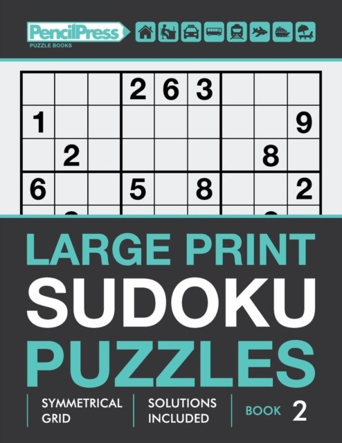 Cover for Adults Activity Books · Large Print Sudoku Puzzles (Hard puzzles), (Book 2) (Paperback Book) (2018)