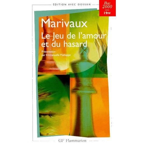 Pierre Carlet Marivaux · Le jeu de l'amour et du hasard (Pocketbok) [ED. AVEC DOSSIER edition] (1999)