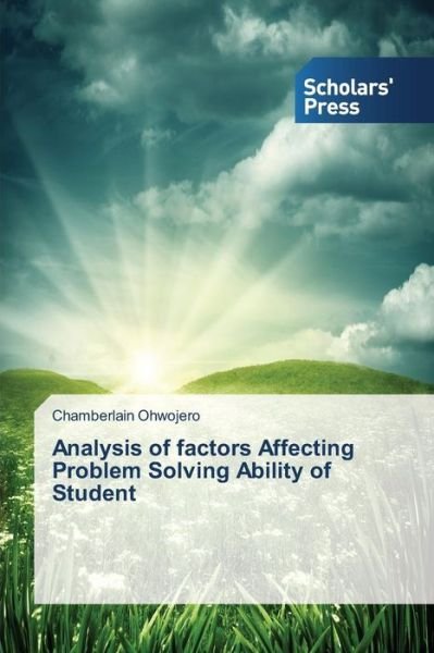 Cover for Ohwojero Chamberlain · Analysis of Factors Affecting Problem Solving Ability of Student (Paperback Book) (2015)