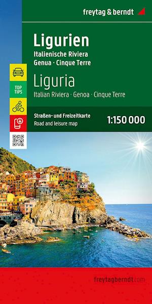 Liguria Road and Leisure Map: Italian Riviera - Genoa T10 -  - Kirjat - Freytag-Berndt - 9783707922769 - tiistai 15. lokakuuta 2024